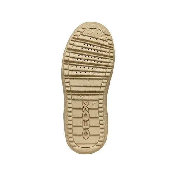 Geox Theleven Suede Sneaker, White