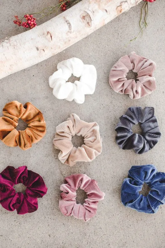 GET PHYSICAL ASSORTED SCRUNCHIES