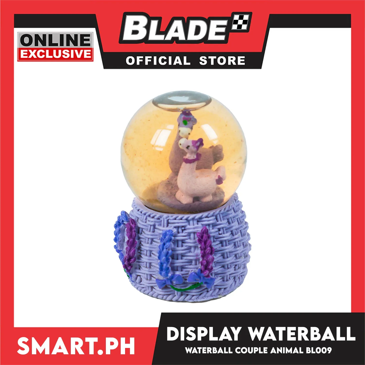 Gifts Display Waterball With Donkey Design SML BL6009