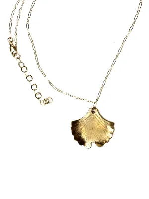 Ginkgo Leaf Necklace