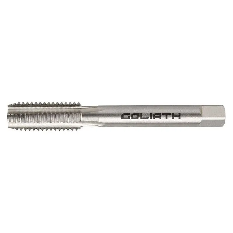 Goliath 1" x 12 UNF Straight Flute Tap - Bottoming Left Hand - HSS