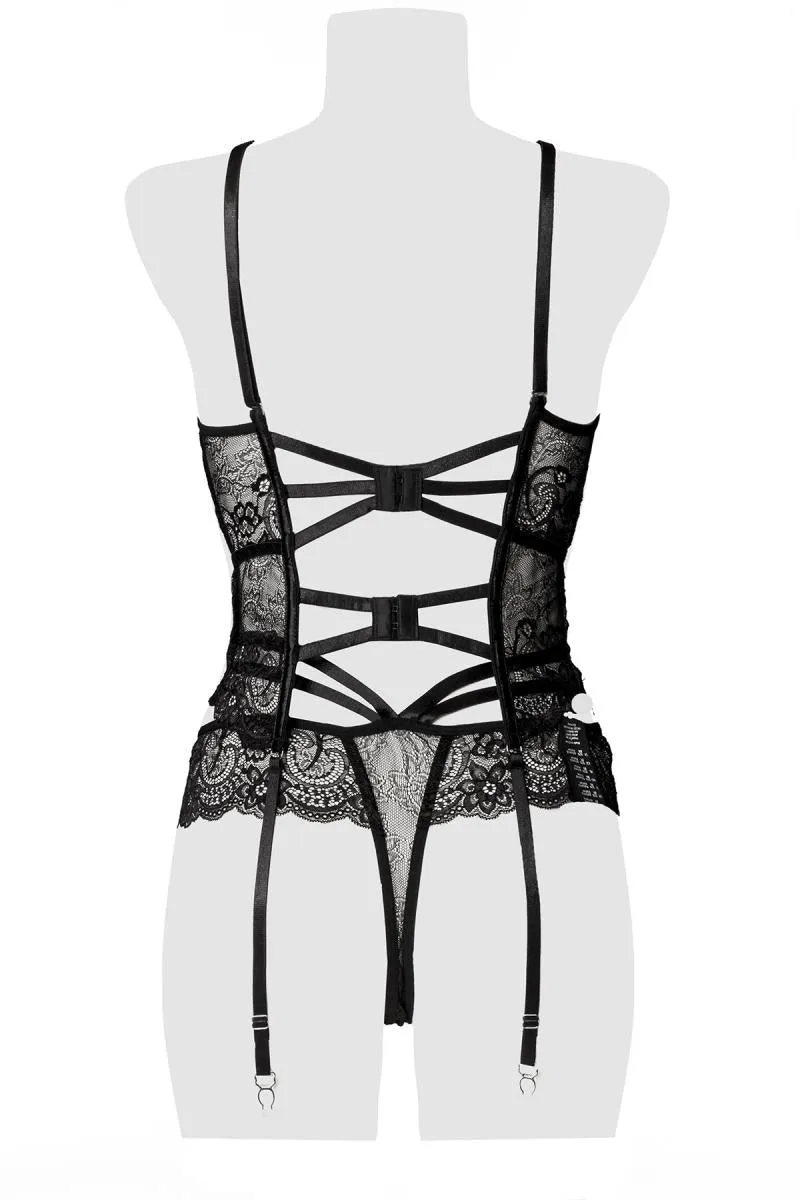 Grey Velvet Erotic Set