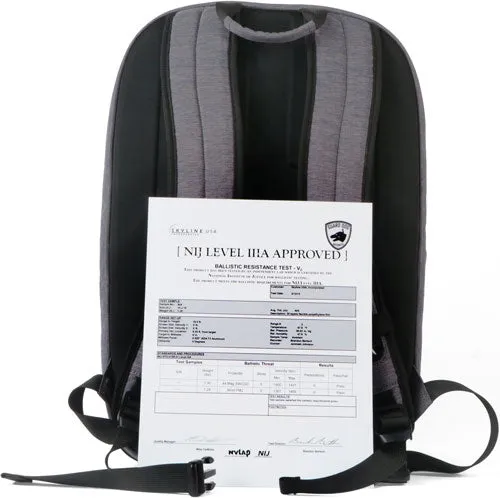 Guard Dog Proshield Smart Grey - Bulletproof/charging Backpack