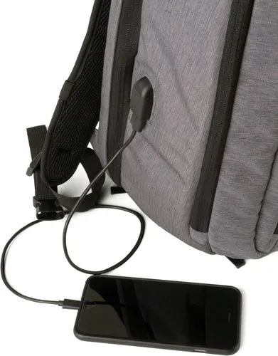 Guard Dog Proshield Smart Grey - Bulletproof/charging Backpack