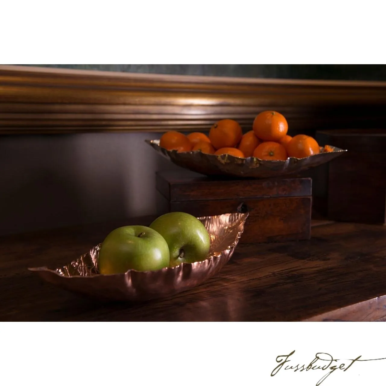 Hand Crafted Silver Magnolia Leaf Bowl