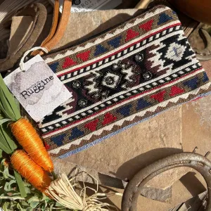 Handmade Ethnic Handbeaded Clutch Gold