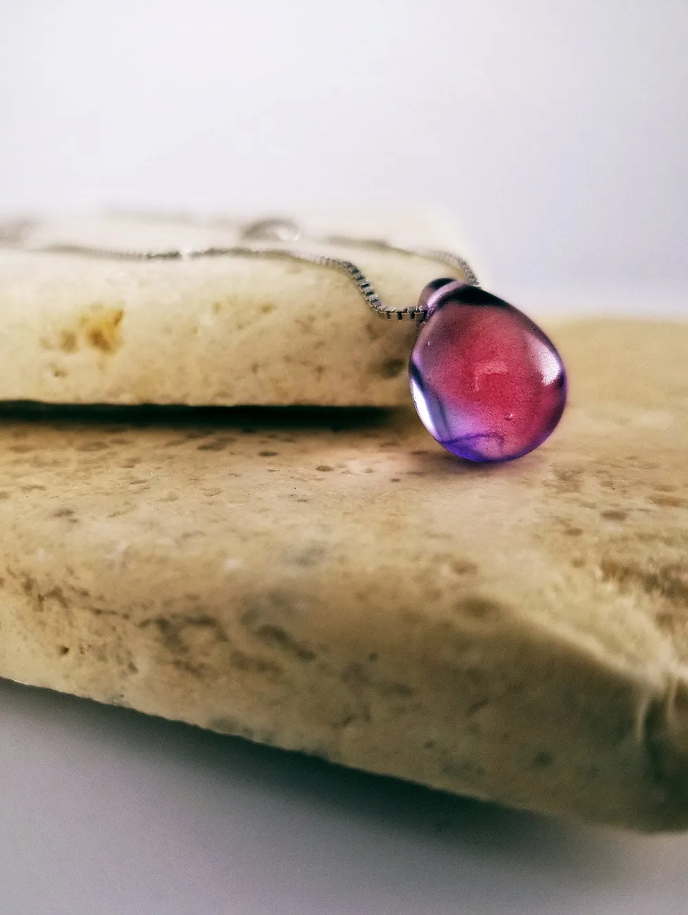 Havasu Falls Teardrop Necklace