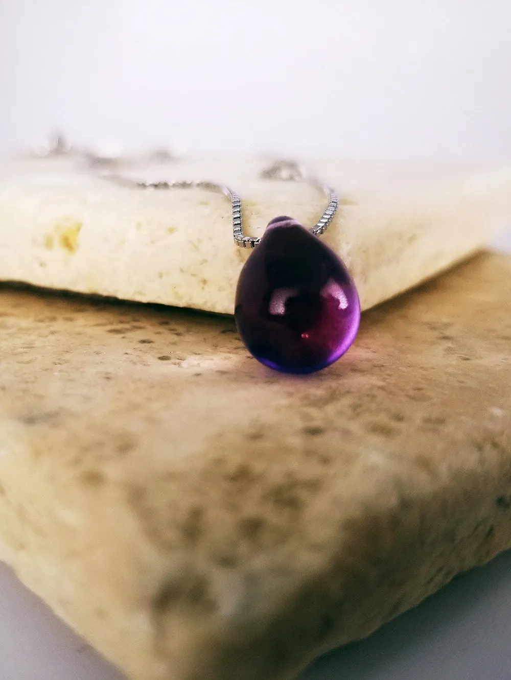 Havasu Falls Teardrop Necklace