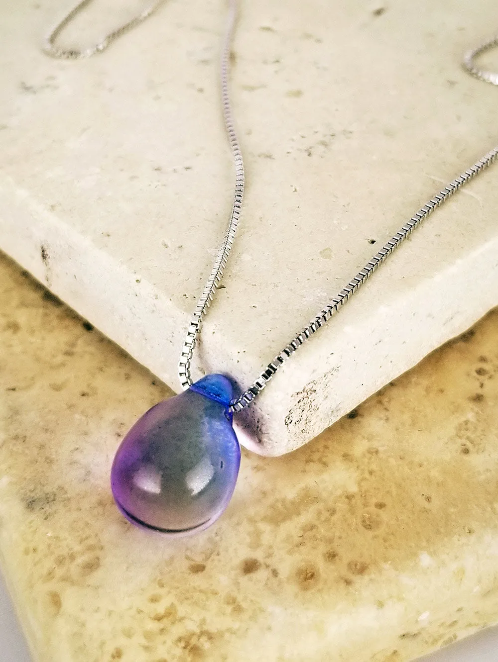 Havasu Falls Teardrop Necklace