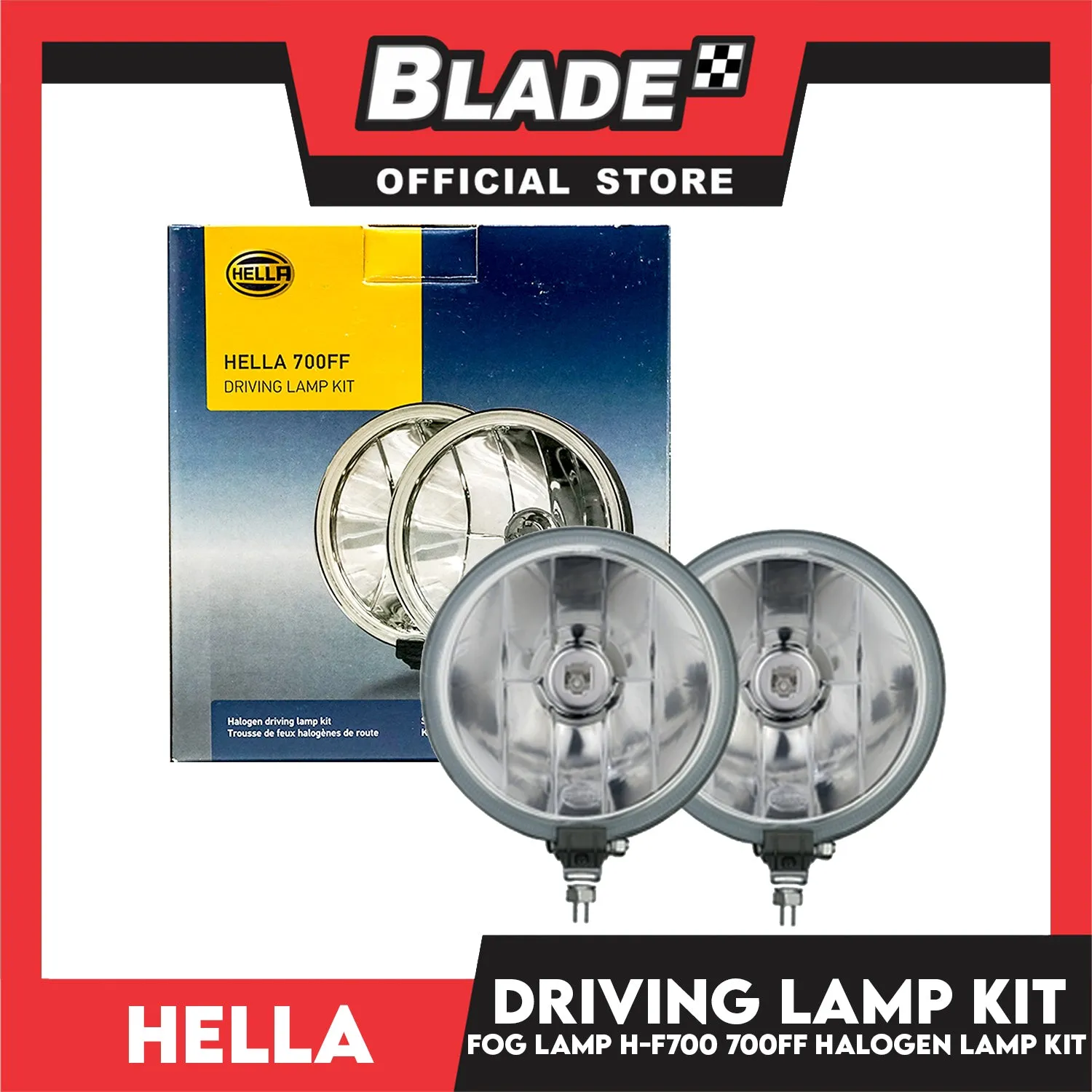 Hella Foglamps H-700 7.5 700ff Driving Lamp Kit