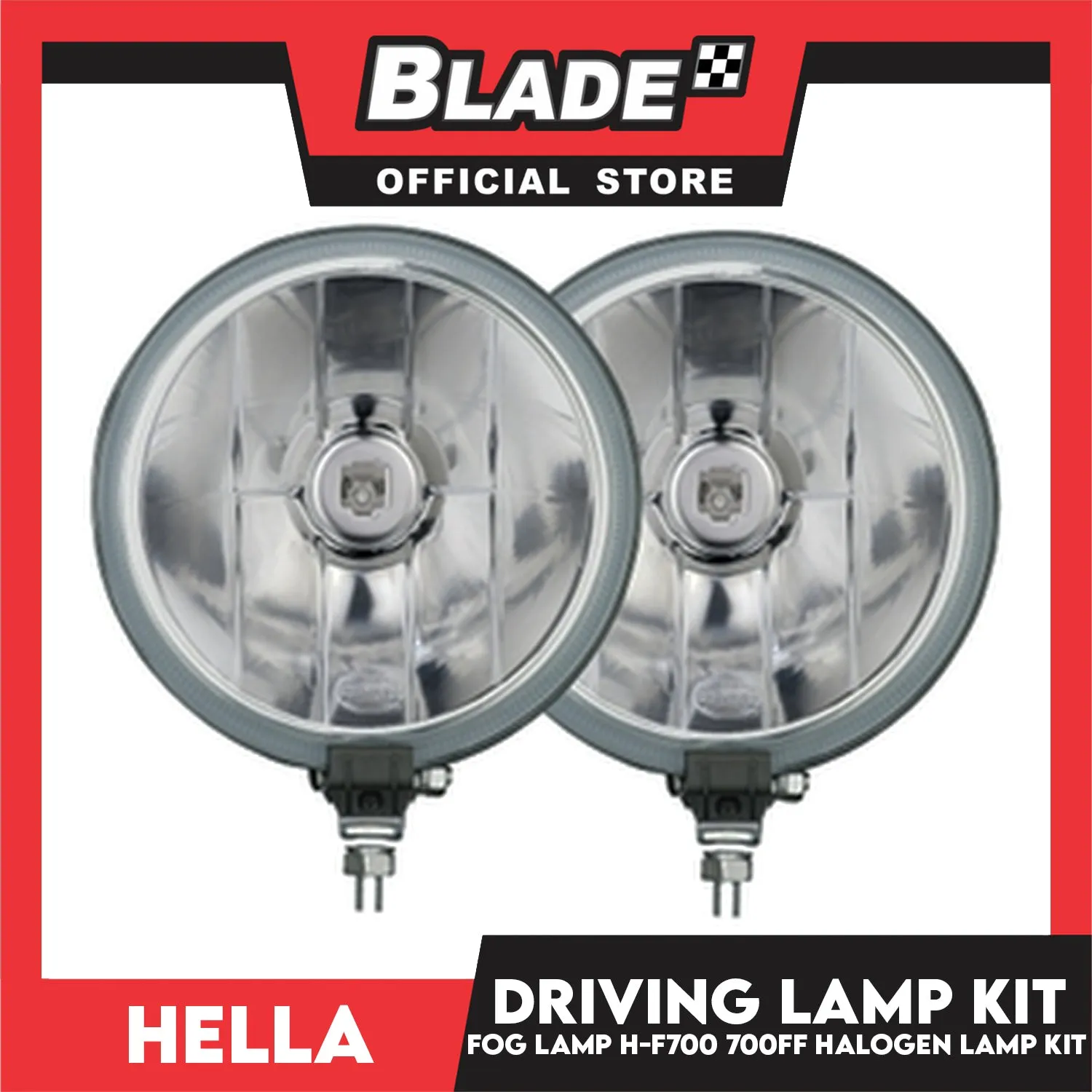 Hella Foglamps H-700 7.5 700ff Driving Lamp Kit