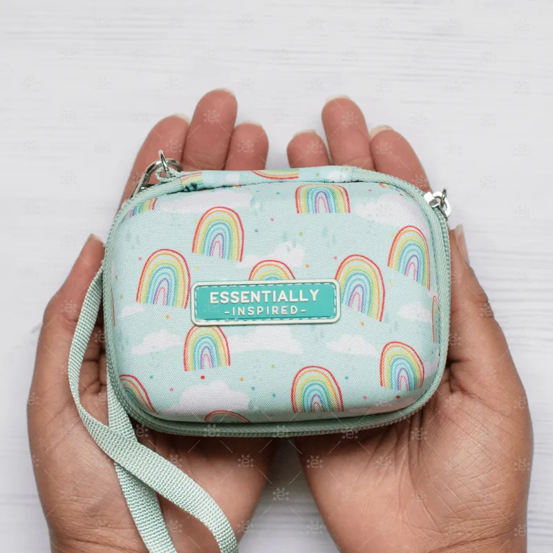 Here Comes the Sun Hard Shell Oil Case & Wristlet with 10 x 5ml Roller Bottles