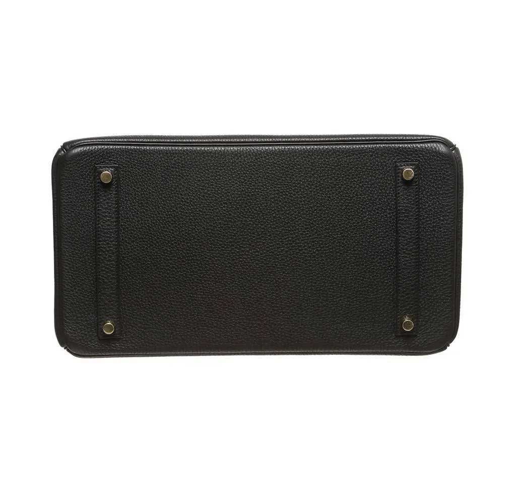 Hermès Birkin 35 Noir Bag Togo GHW
