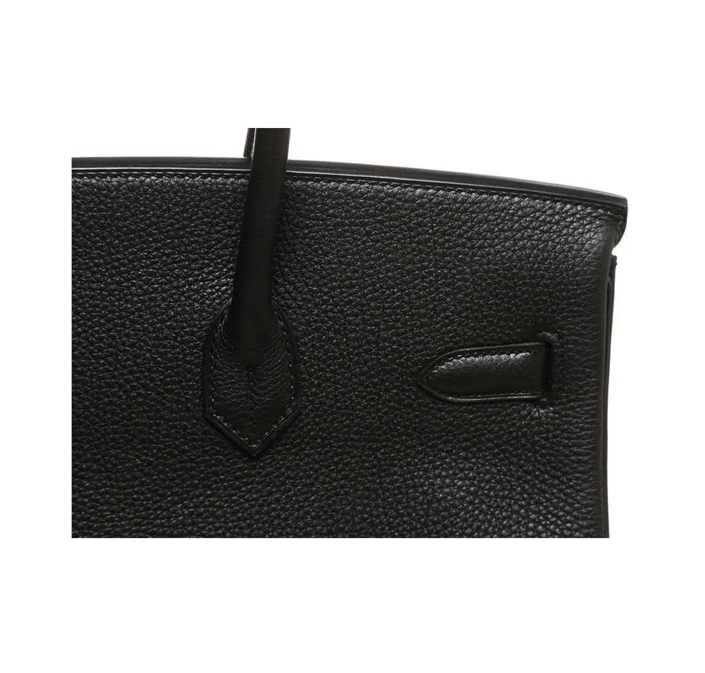Hermès Birkin 35 Noir Bag Togo GHW