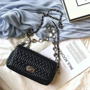 High Quality 2020 Diamonds Chain Sheepskin Mini Bag