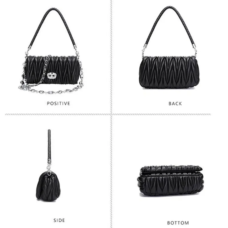 High Quality 2020 Diamonds Chain Sheepskin Mini Bag