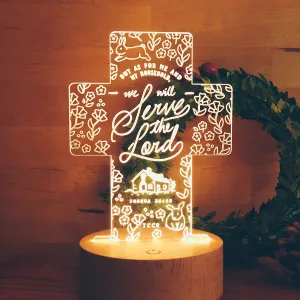 Household Serve The Lord {Night Light}