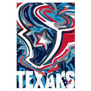Houston Texans, Suede REG, Justin Patten Logo,13s3812jpal