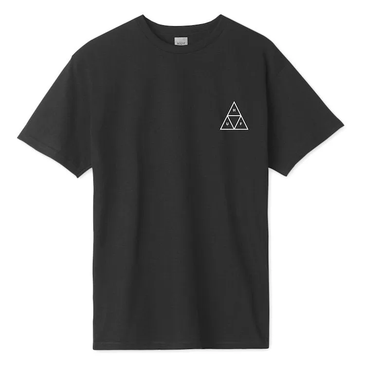 HUF Botanical Gardens Triple Triangle S/S T-Shirt Black