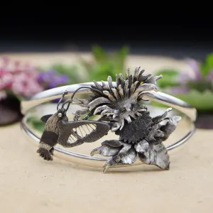 Hummingbird Clearwing Moth Bracelet