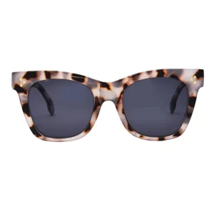 I-SEA Sunglasses - Stevie - Snow Tort & Smoke Lens