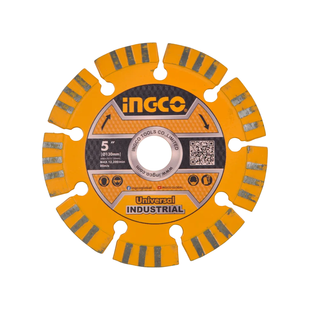 Ingco 5" Dry Diamond Cutting Disc 130 x 20mm – DMD011301
