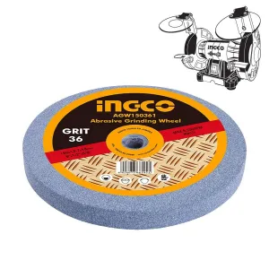 Ingco Abrasive Grinding Wheel for 6" & 8" Bench Grinders – AGW1506023 / AGW2008016