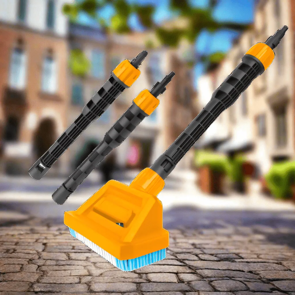 Ingco Pool Brush for High Pressure Washer with 300mm Extension Rods – APB30160