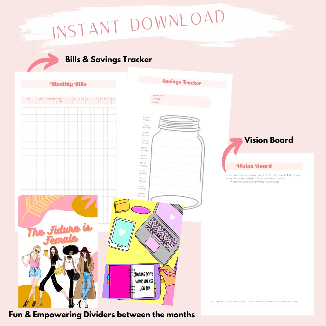 Instant Download - Digital Weekly Layout Butterfly A5 size Planner