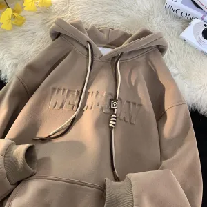 INSTOCK-Men's heavyweight hooded sweatshirt