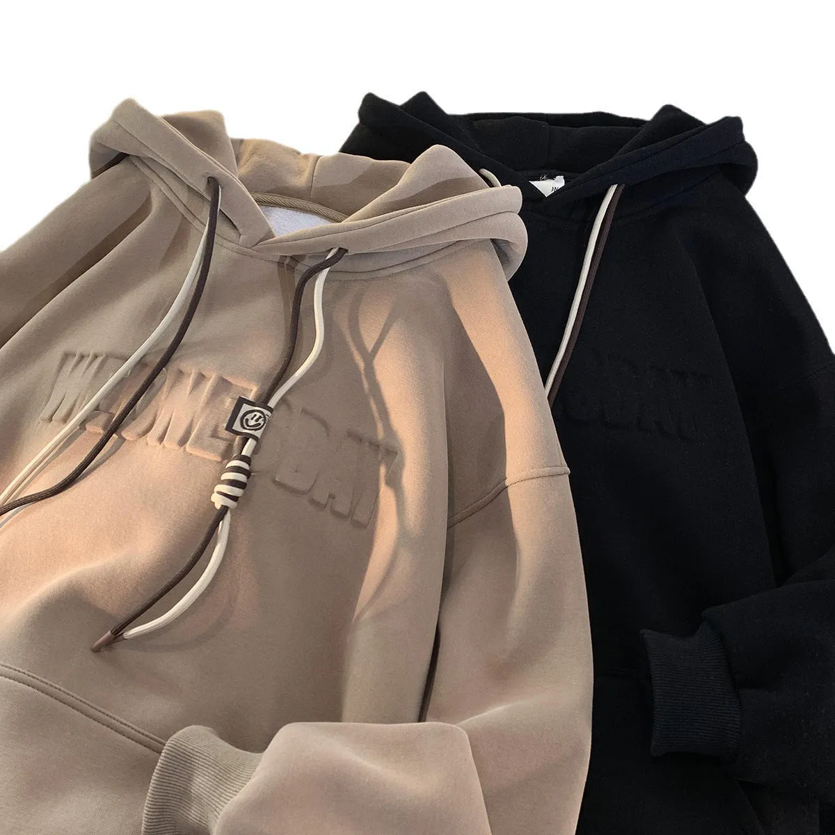 INSTOCK-Men's heavyweight hooded sweatshirt
