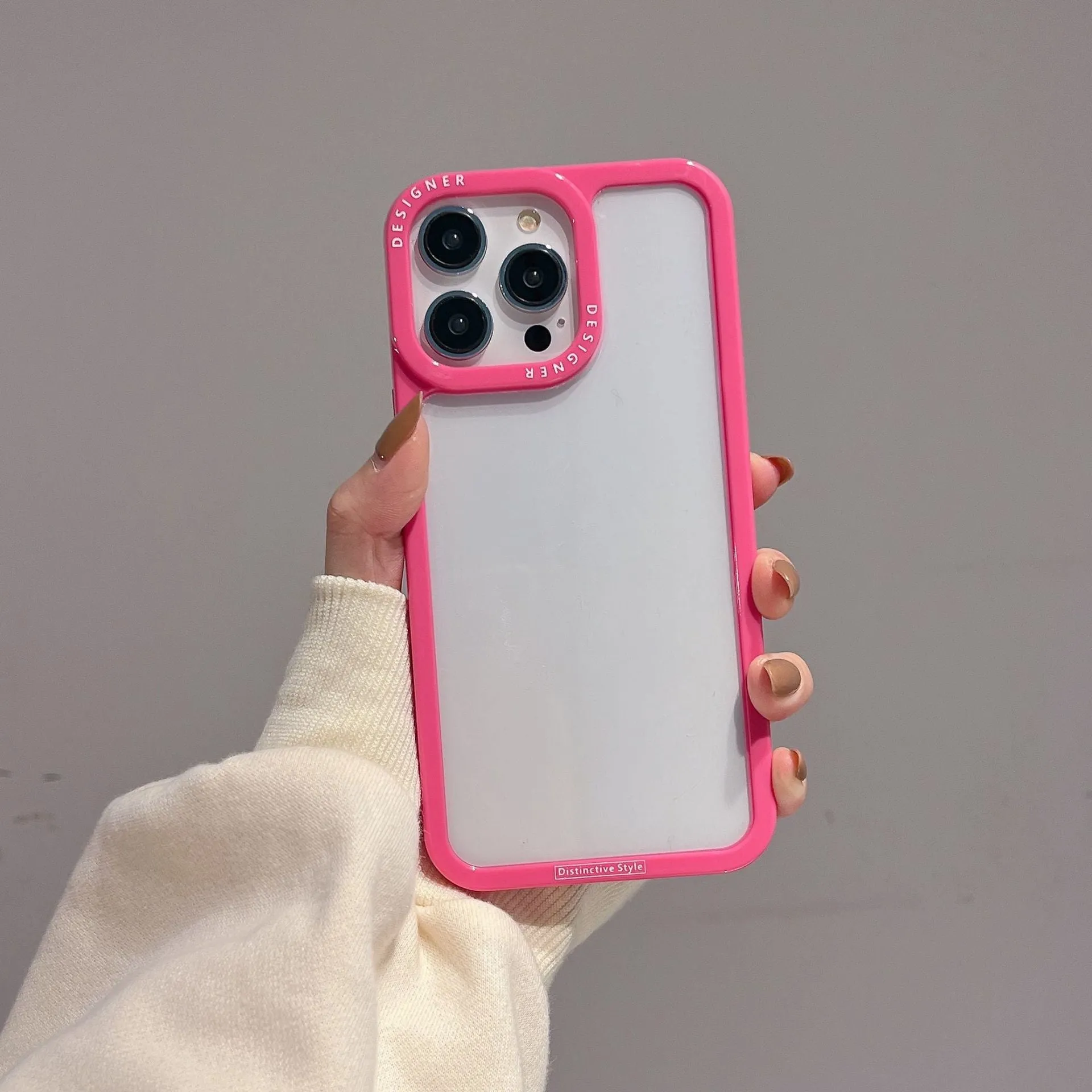 INSTOCK-Simple phone case with borders