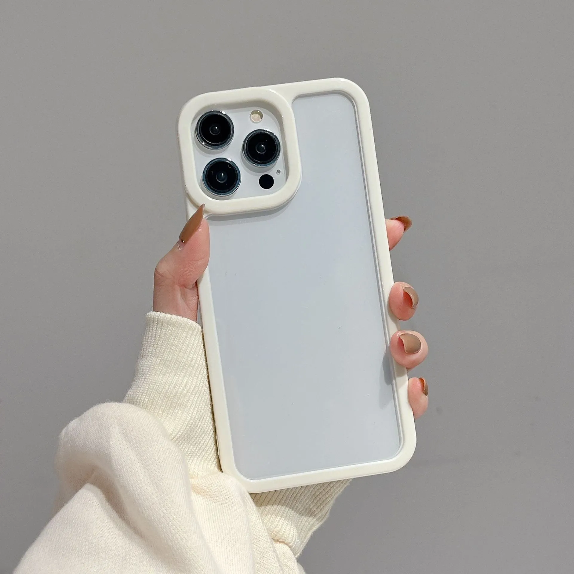 INSTOCK-Simple phone case with borders