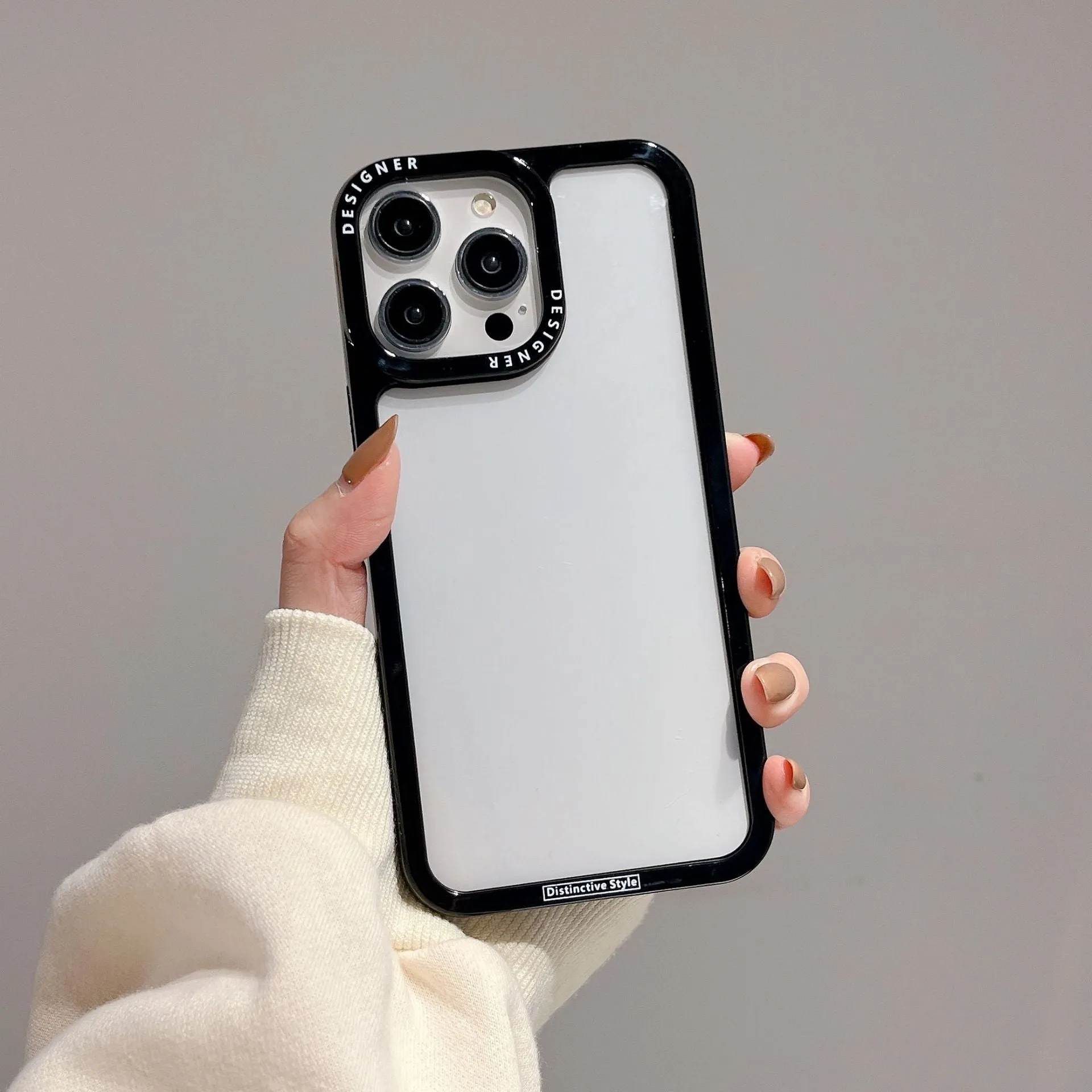 INSTOCK-Simple phone case with borders