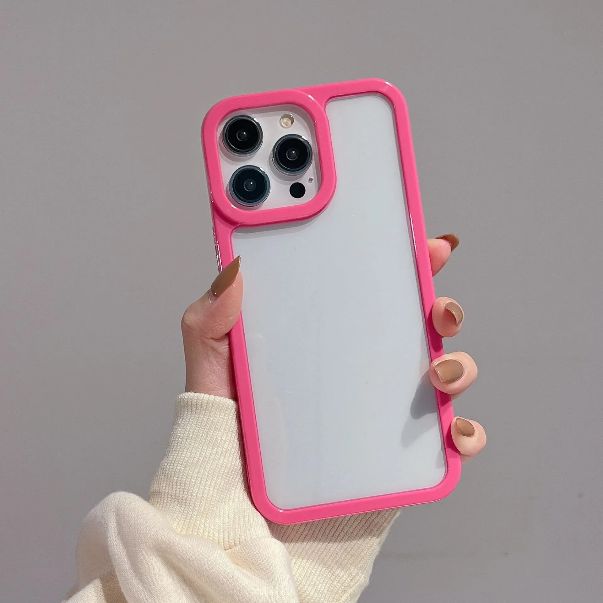 INSTOCK-Simple phone case with borders