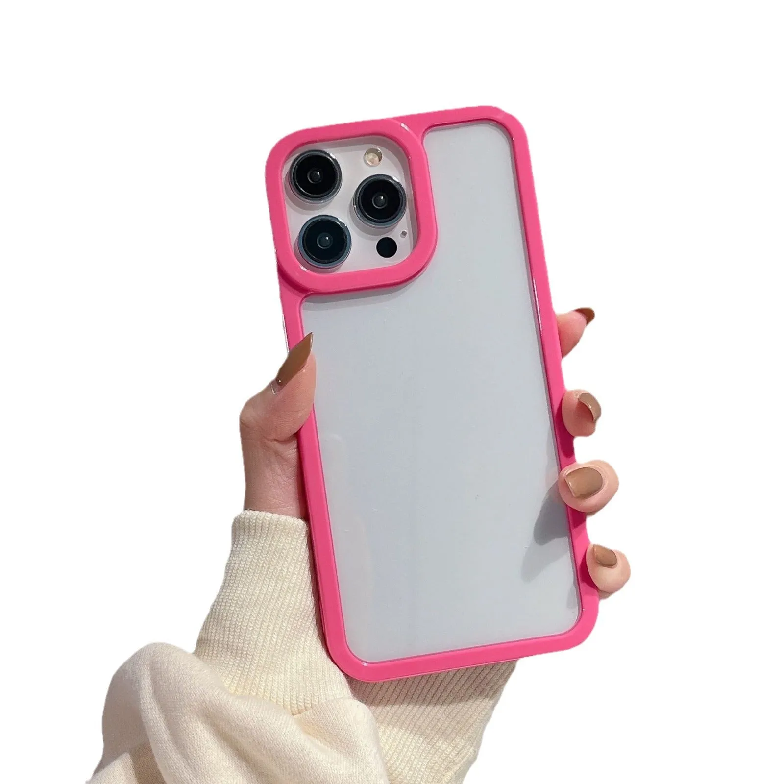 INSTOCK-Simple phone case with borders