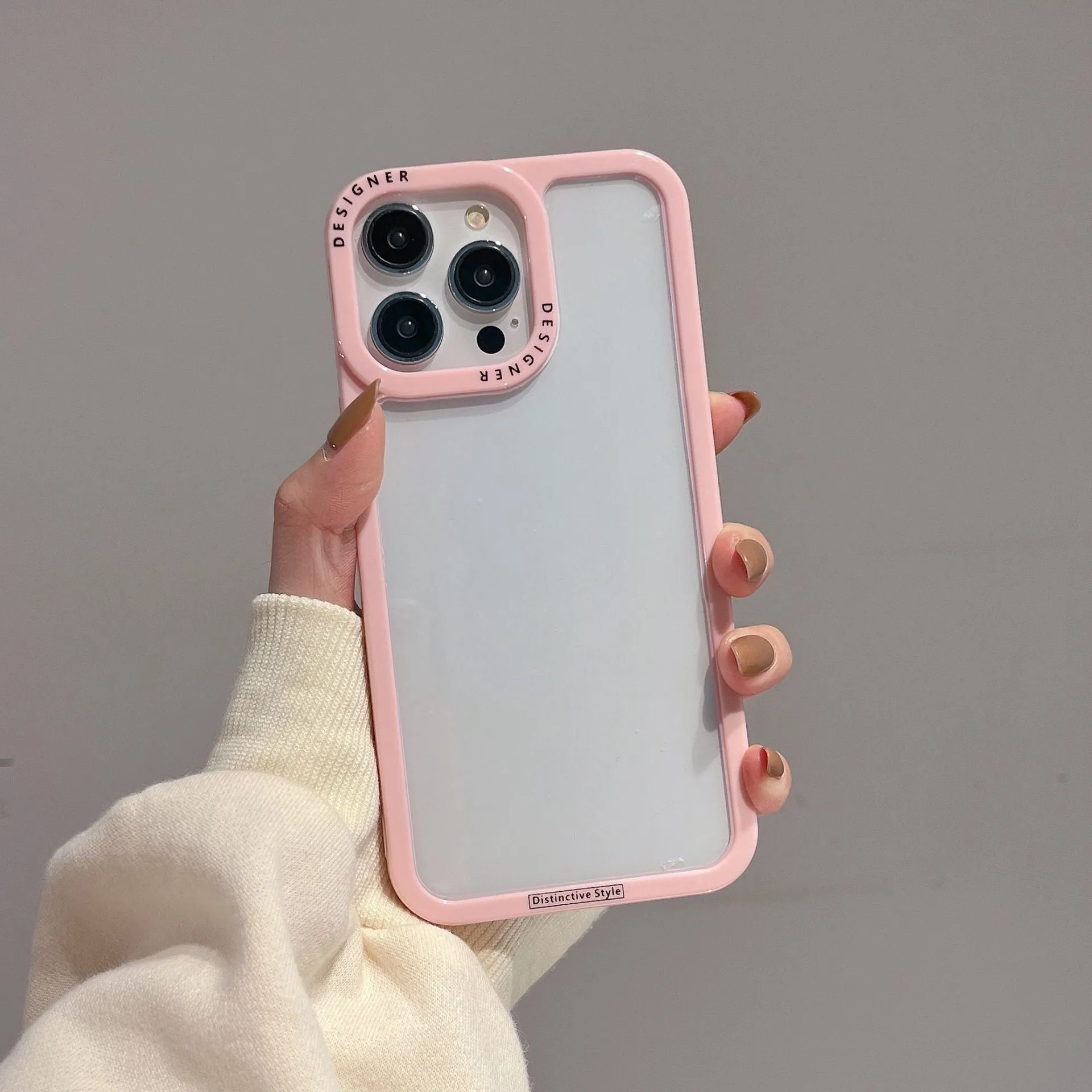 INSTOCK-Simple phone case with borders