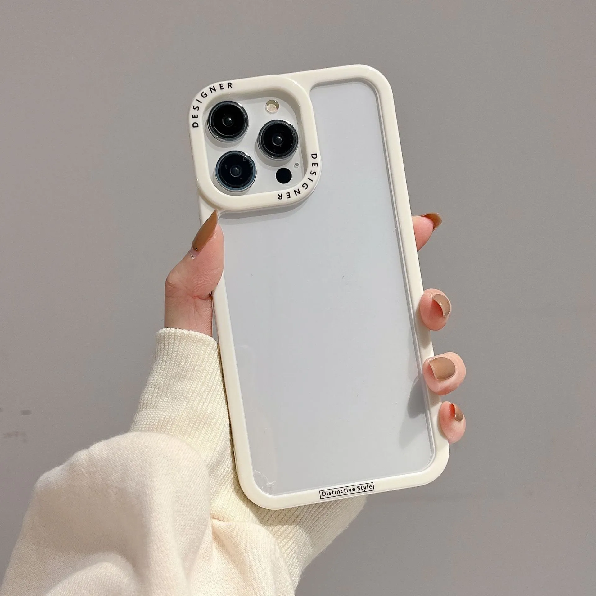INSTOCK-Simple phone case with borders