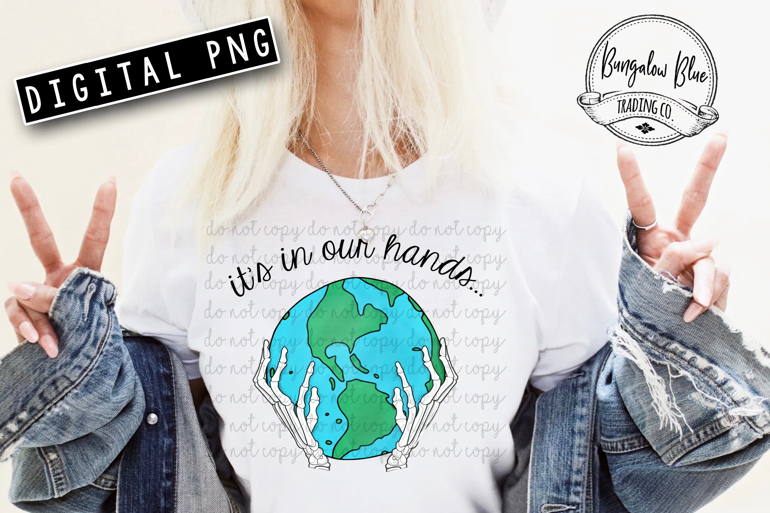It's In Our Hands Earth Skellie Digital Download