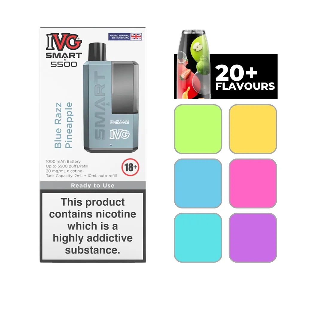 IVG Smart 5500 Blue Razz Pineapple