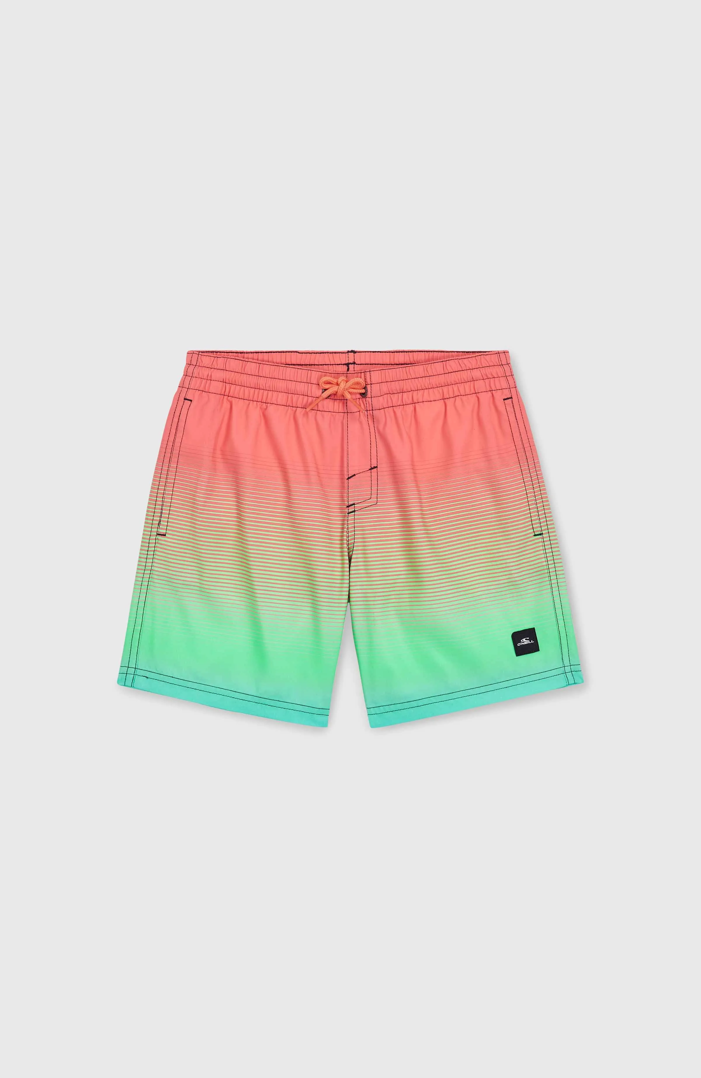 Jack O'Neill Cali Gradient 14'' Badehose | Living Coral Simple Gradient Panel