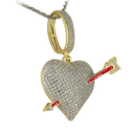 JDA1022 - Silver Heart Pendant