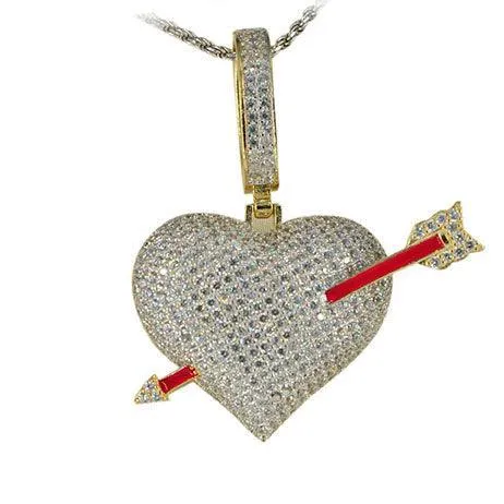 JDA1022 - Silver Heart Pendant