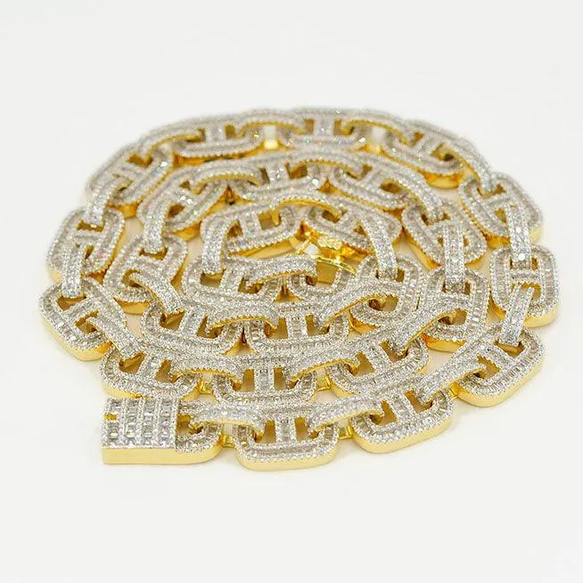 JDB1005 - 12MM CZ Silver Chain