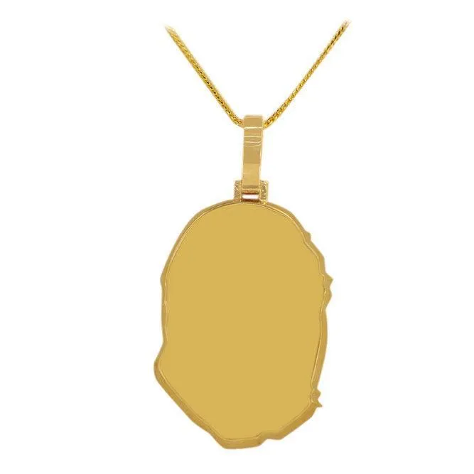 JDP1102173 - CUSTOM DIAMOND BATHING APE  (BAPE) PENDANT