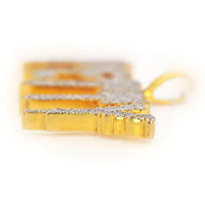 JDP5483- DIAMOND PETTY PENDANT