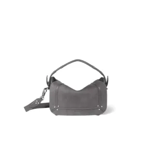 Jerome Dreyfuss Pepito S Suede Handbag in Anthracite