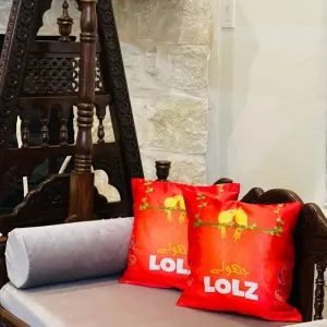 Jholay Lolz Cushion Covers