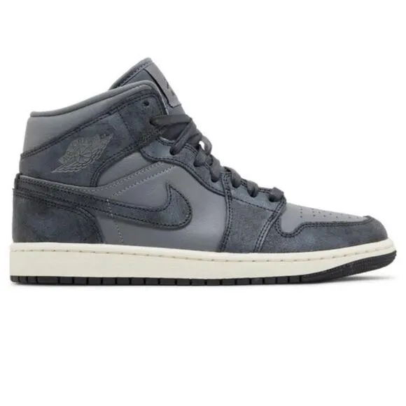 Jordan 1 Mid 'Distressed Smoke Grey'