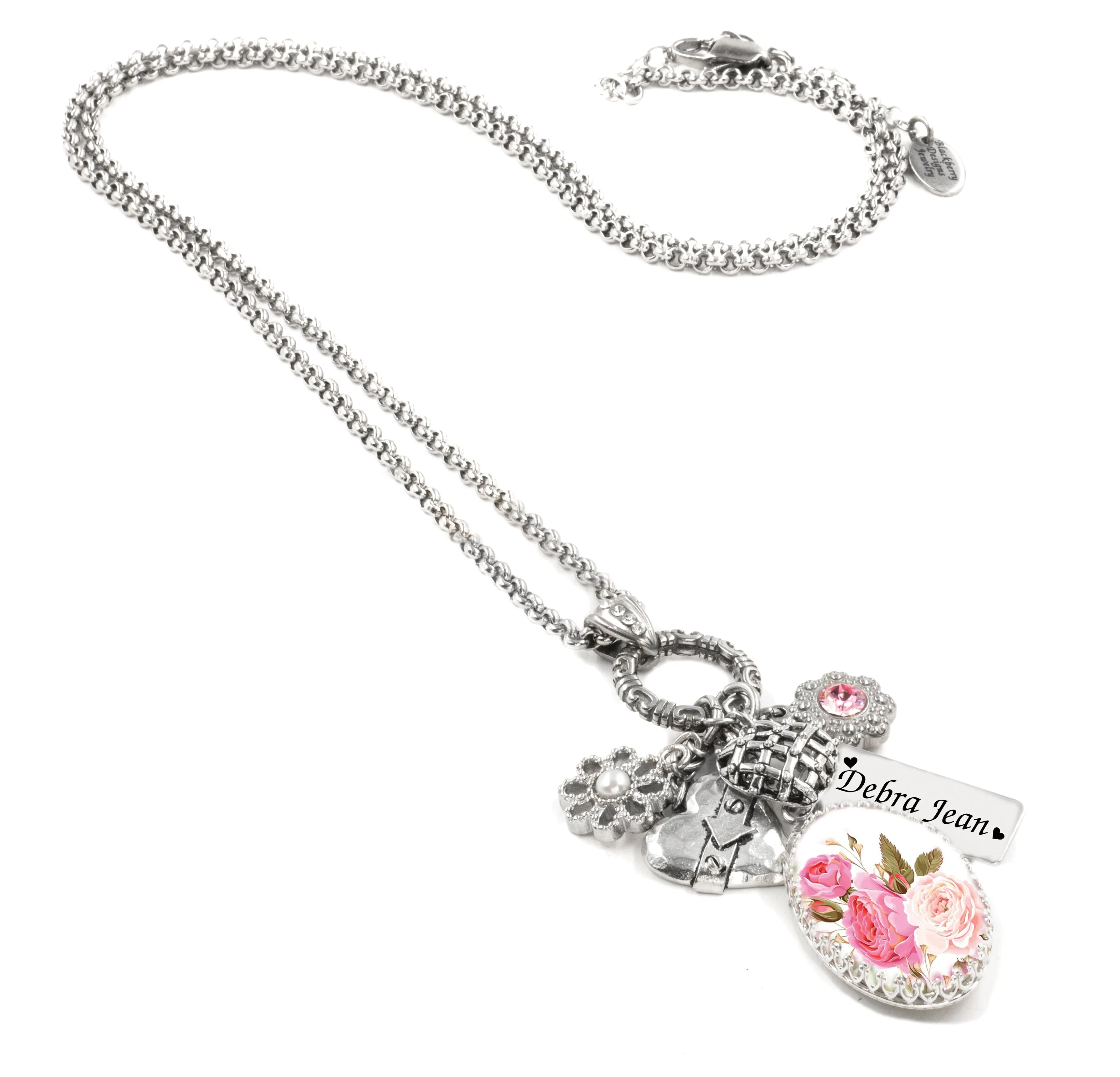 June Birthday Flower Necklace